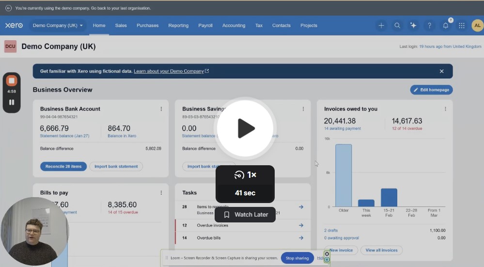How to match multiple invoices to a payment in Xero